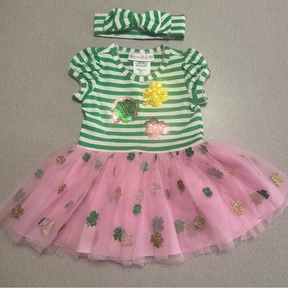 Bonnie Baby St Patrick’s day dress